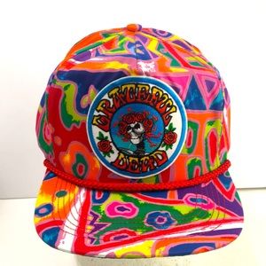 Vtg 90s Grateful Dead Retro San Sun SnapBack Hat